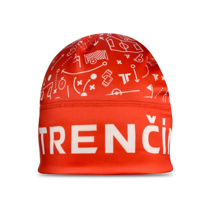 Training beanie with a sports motif