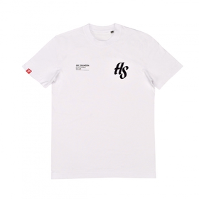 White ASTN FOOTBALL T‑shirt