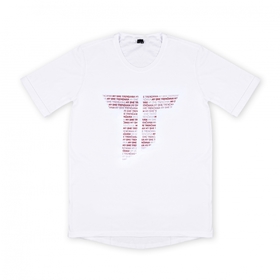 White oversize T-shirt - women