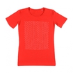 Dámske červené tričko ASTN (1)