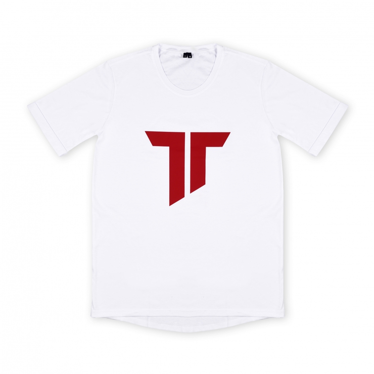 Dámske biele tričko s logom T 