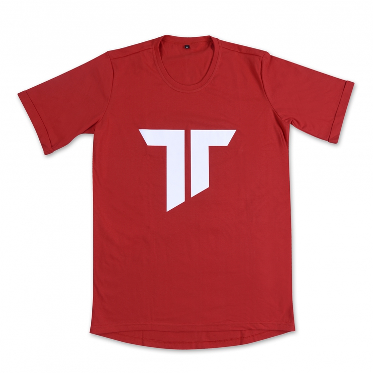 Pánske červené tričko s logom T