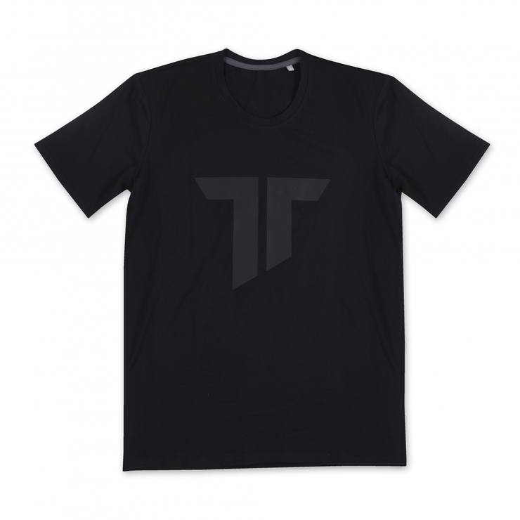 Pánske čierne tričko s logom T